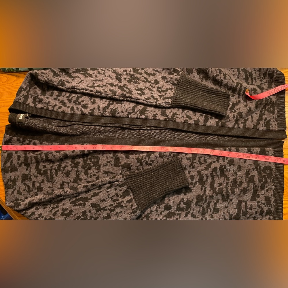Express Leopard Print Cardigan, - Picture 7 of 7